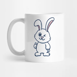 Cute Rabbit Giving Thumb Up Mug